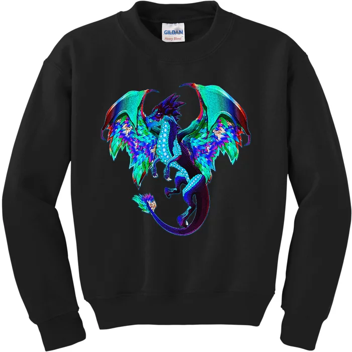 Imagine You Are A Fire Breathing Dragon With Wings Kids Sweatshirt