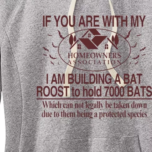 If You Are With My Homeowners Association Women's Fleece Hoodie