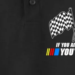 If You Aint First Youre Last Dry Zone Grid Performance Polo