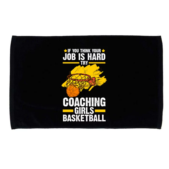 If You Coaching Basketball Basketball Asisstant Gift Microfiber Hand Towel