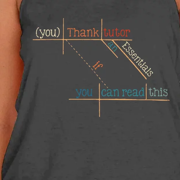 If You Can Read This Cc Essentials Classical Conversations Women's Knotted Racerback Tank