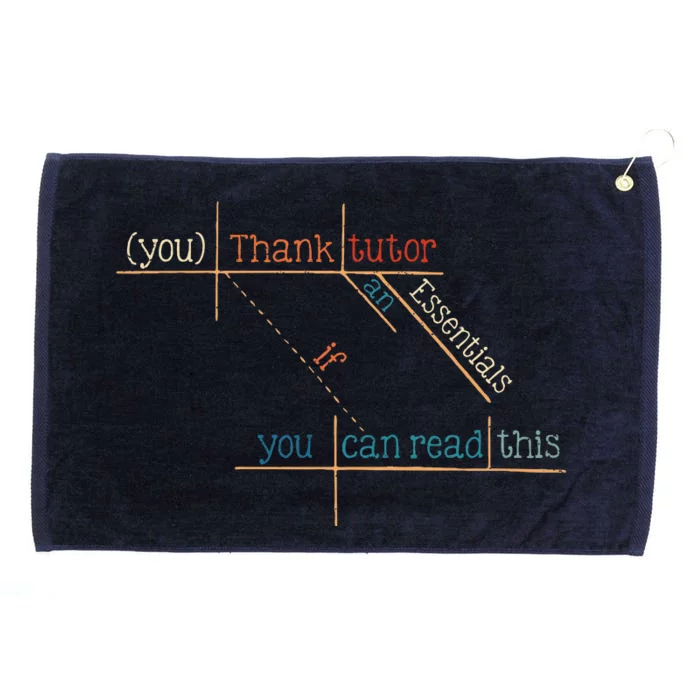 If You Can Read This Cc Essentials Classical Conversations Grommeted Golf Towel