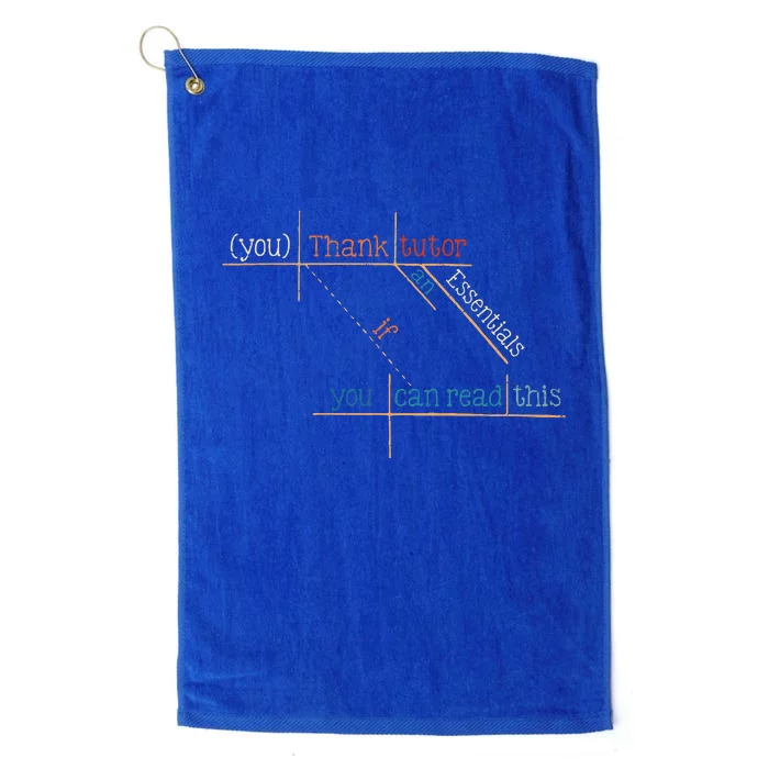 If You Can Read This Cc Essentials Classical Conversations Platinum Collection Golf Towel