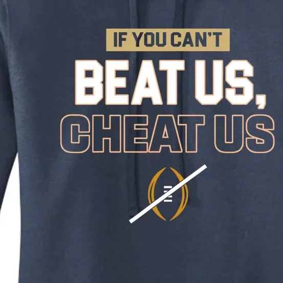 If You Cant Beat Us Cheat Us Women's Pullover Hoodie