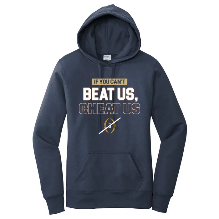 If You Cant Beat Us Cheat Us Women's Pullover Hoodie