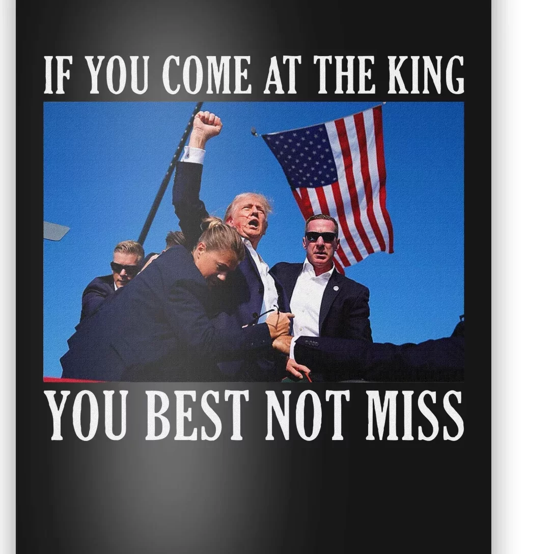 If You Come At The King You Best Not Miss Bold Poster