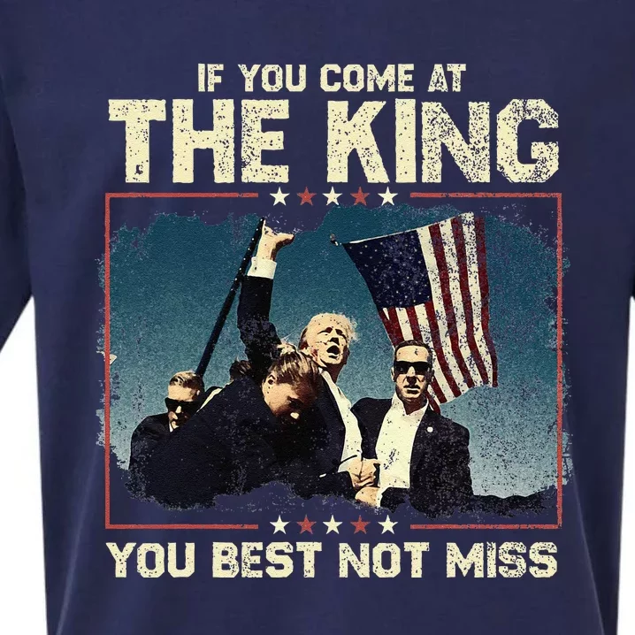 If You Come At The King You Best Not Miss Sueded Cloud Jersey T-Shirt