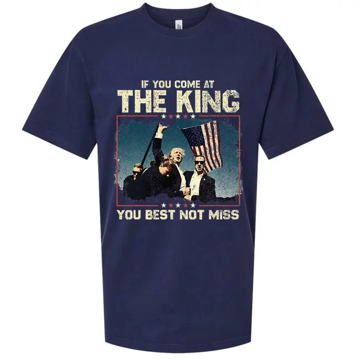 If You Come At The King You Best Not Miss Sueded Cloud Jersey T-Shirt