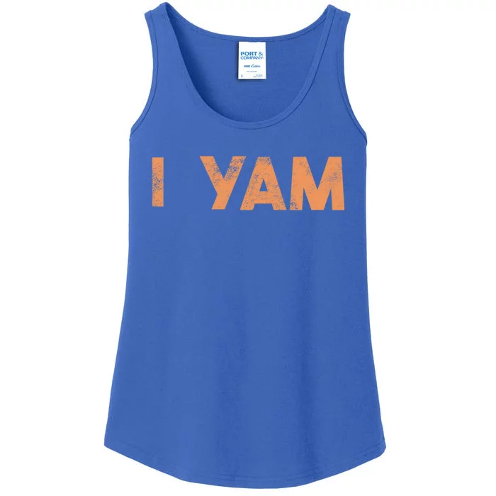 I Yam Cute Gift Shes My Sweet Potato Matching Couple Halloween Funny Gift Ladies Essential Tank