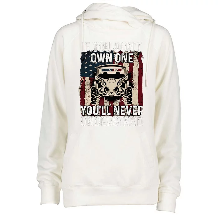 If You Don't Own One  UTV SXS 4 Wheelers Womens Funnel Neck Pullover Hood