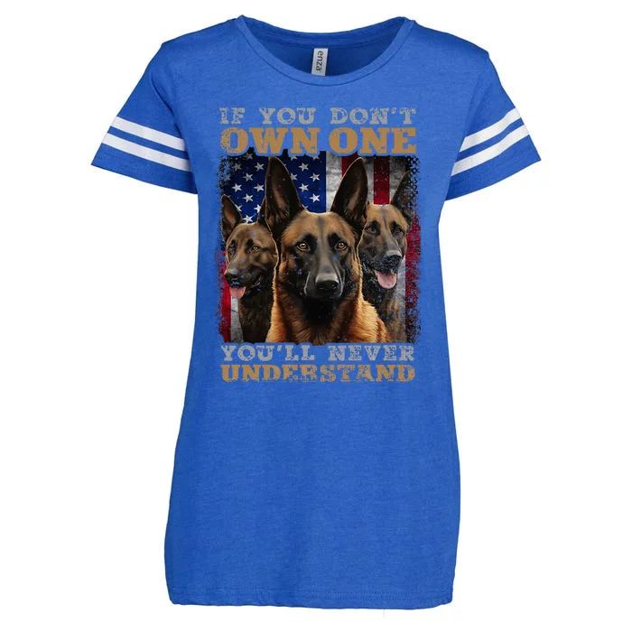 If You DonT Own One YouLl Never Understand Malinois Dog Enza Ladies Jersey Football T-Shirt