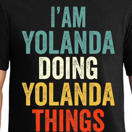 Im Yolanda Doing Yolanda Things Yolanda Personali Pajama Set