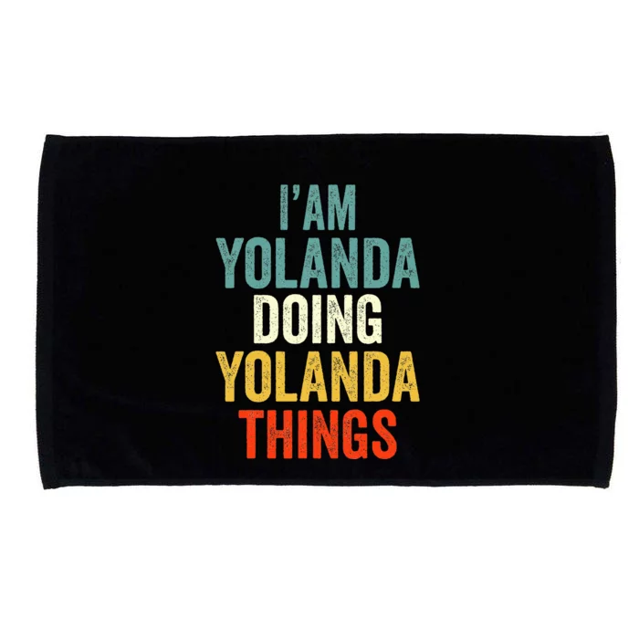 Im Yolanda Doing Yolanda Things Yolanda Personali Microfiber Hand Towel