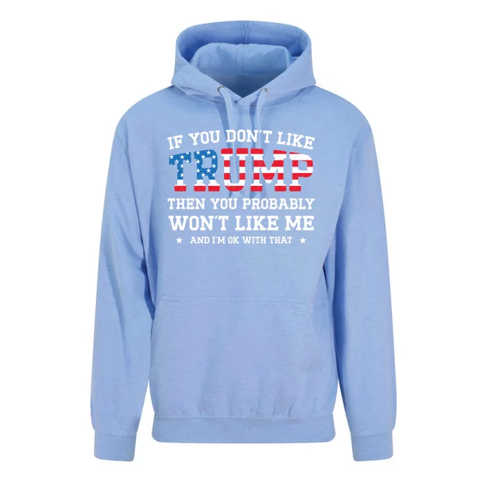 If You DonT Like Trump Funny Donald Trump 2024 Election Gift Unisex Surf Hoodie