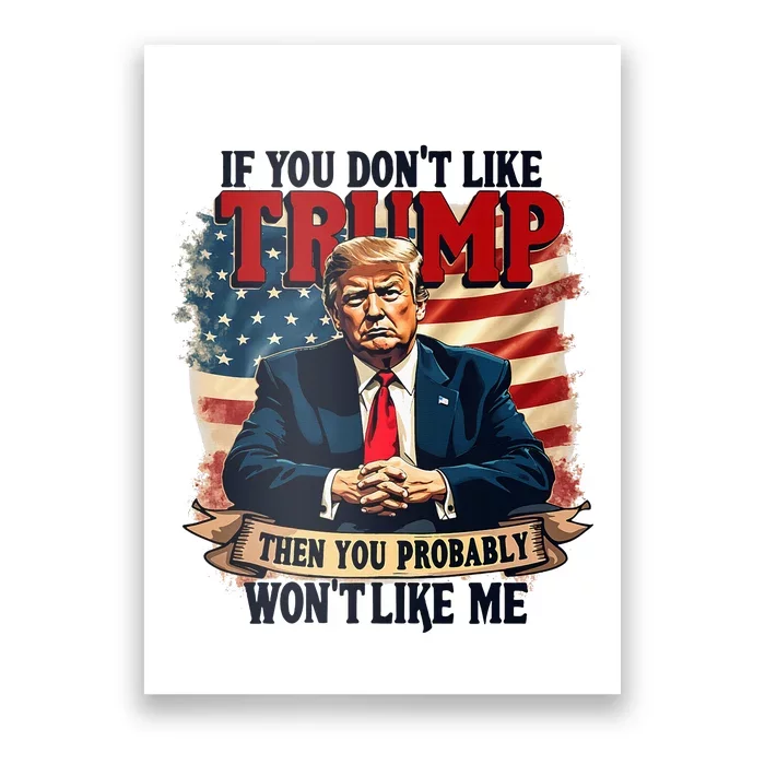 If You DonT Like Trump Then You Probably WonT Like Me Poster