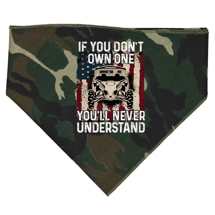 If You DonT Own One Utv Sxs 4 Wheelers USA-Made Doggie Bandana