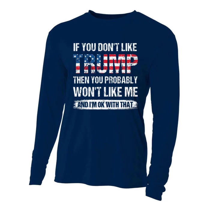 If You DonT Like Trump Then You Probably WonT Like Me Cooling Performance Long Sleeve Crew