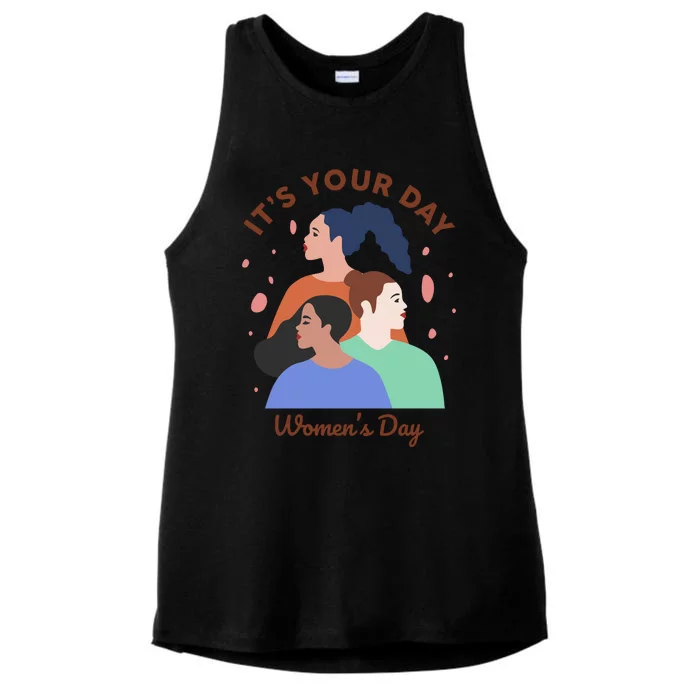 Its Your Day Ladies Tri-Blend Wicking Tank