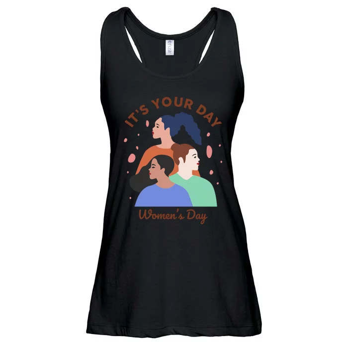 Its Your Day Ladies Essential Flowy Tank