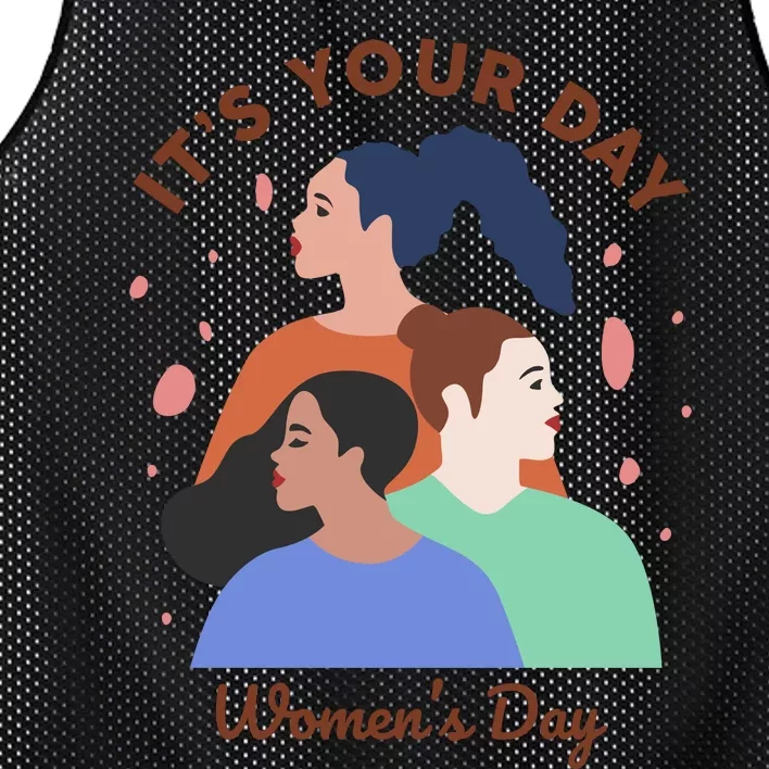 Its Your Day Mesh Reversible Basketball Jersey Tank