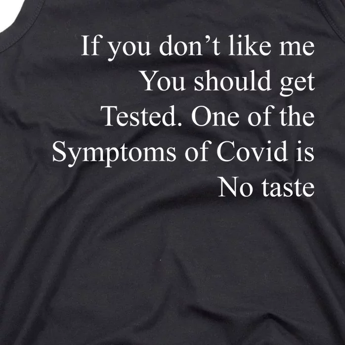 If You Don't Like Ne You Should Get Tested Funny Covid Tank Top