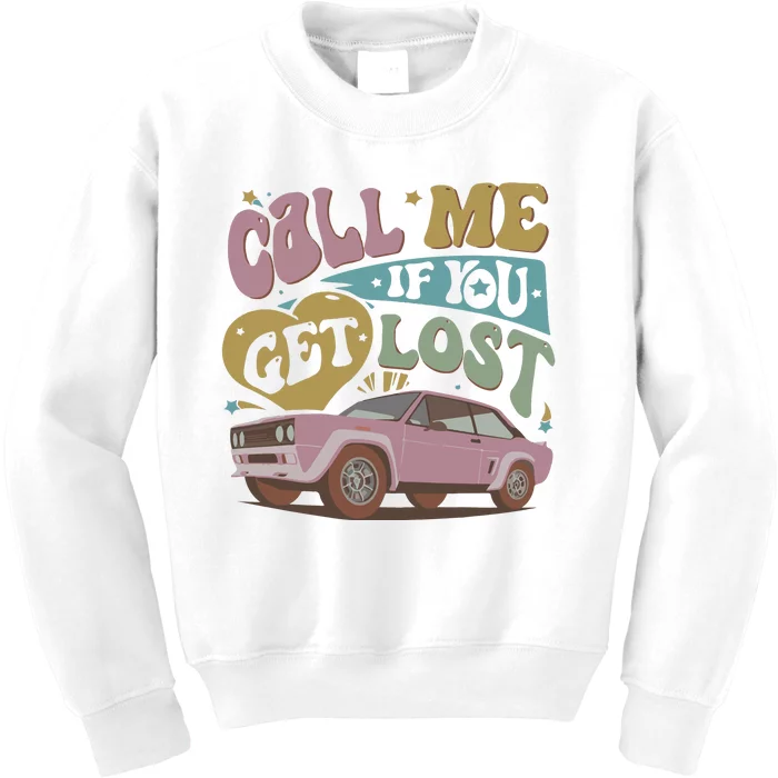 If You Get Lost The Creator Kids Sweatshirt