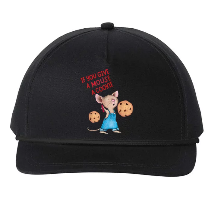 If You Give A Mouse A Cookie Snapback Five-Panel Rope Hat