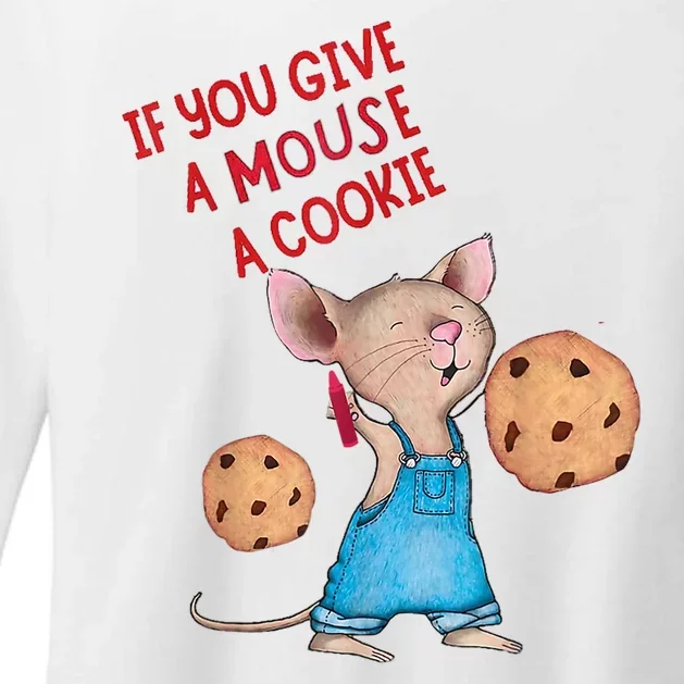 If You Give A Mouse A Cookie Womens CVC Long Sleeve Shirt