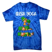 Irish Yoga Funny St. Patrick's Day Tie-Dye T-Shirt