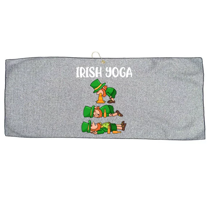 Irish Yoga Gift Large Microfiber Waffle Golf Towel