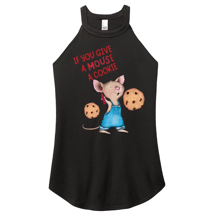 If You Give A Mouse A Cookie Women’s Perfect Tri Rocker Tank