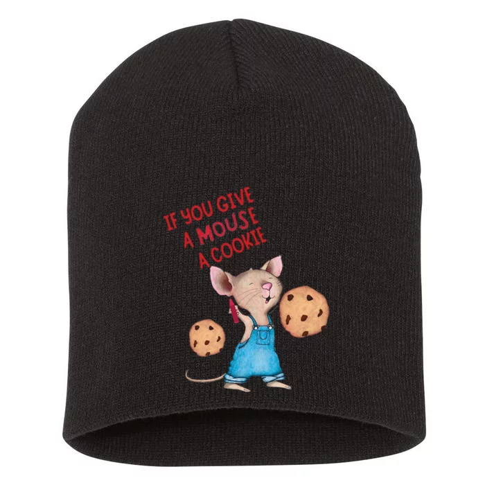 If You Give A Mouse A Cookie Short Acrylic Beanie