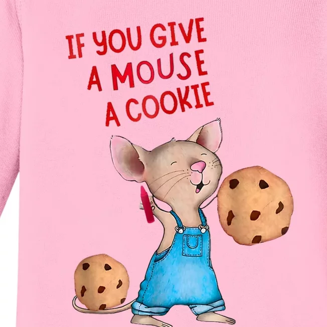 If You Give A Mouse A Cookie Costume Halloween Baby Long Sleeve Bodysuit