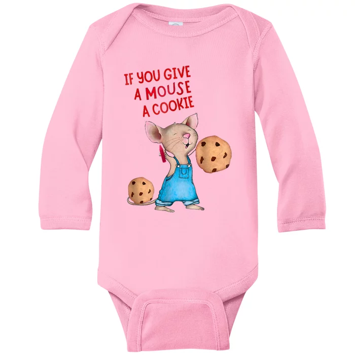 If You Give A Mouse A Cookie Costume Halloween Baby Long Sleeve Bodysuit