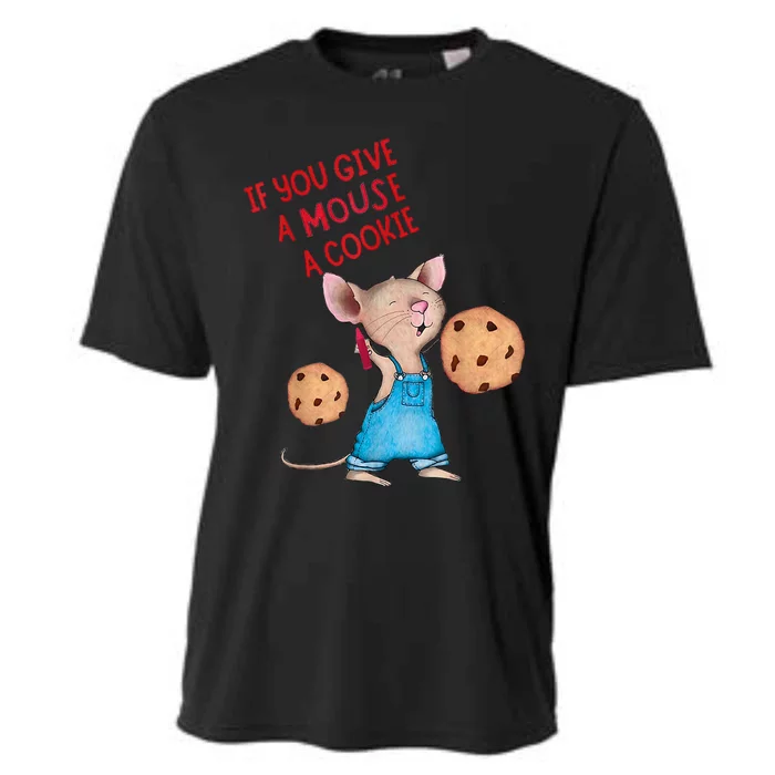 If You Give A Mouse A Cookie Cooling Performance Crew T-Shirt