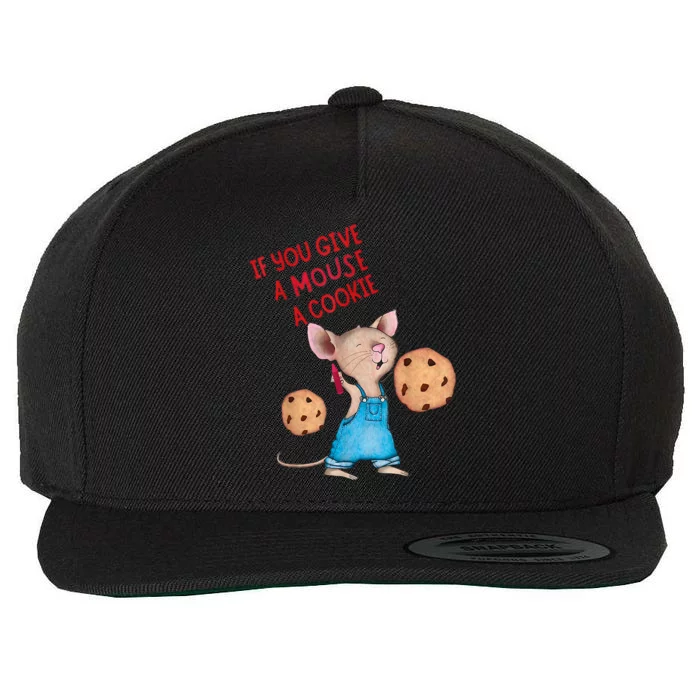 If You Give A Mouse A Cookie Wool Snapback Cap