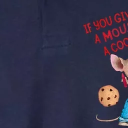 If You Give A Mouse A Cookie Softstyle Adult Sport Polo