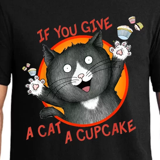 If You Give A Cat A Cupcake Pajama Set