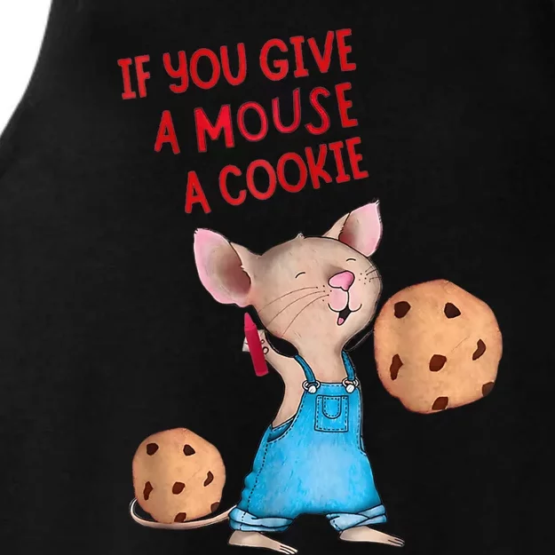 If You Give A Mouse A Cookie Costume Halloween Ladies Tri-Blend Wicking Tank