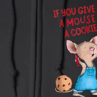 If You Give A Mouse A Cookie Costume Halloween Full Zip Hoodie