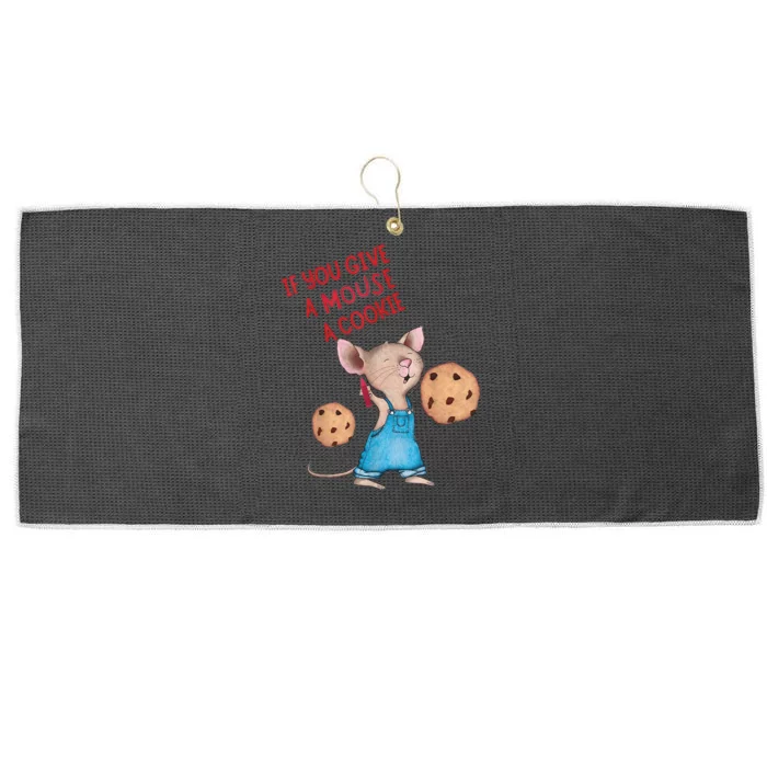 If You Give A Mouse A Cookie Large Microfiber Waffle Golf Towel