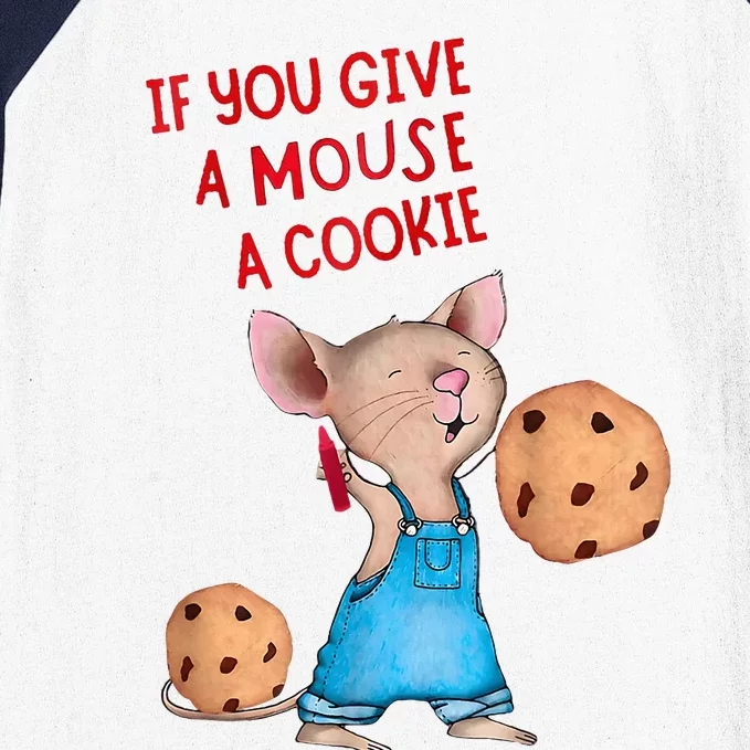 If You Give A Mouse A Cookie Costume Halloween Baseball Sleeve Shirt