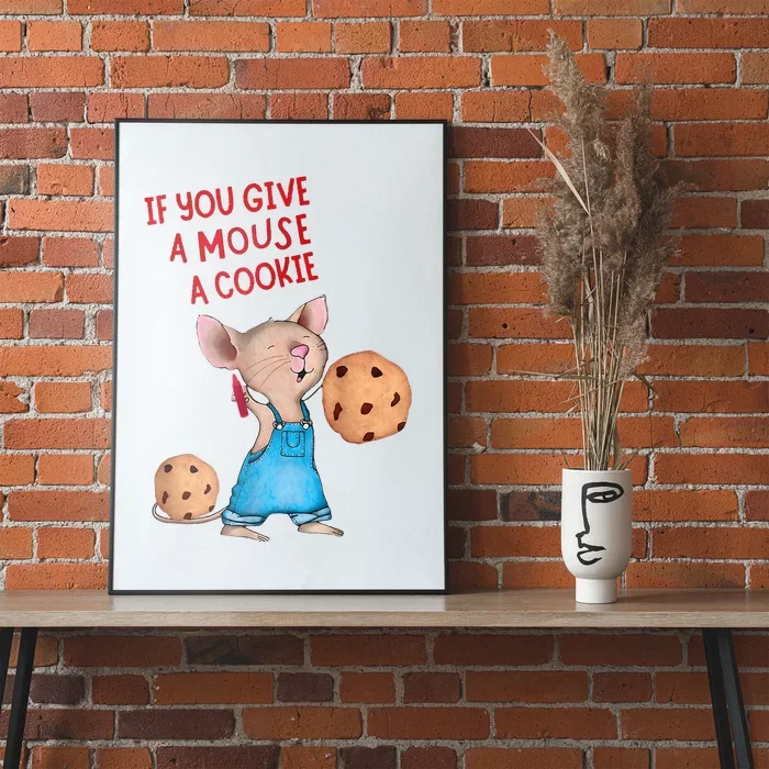 If You Give A Mouse A Cookie Costume Halloween Poster