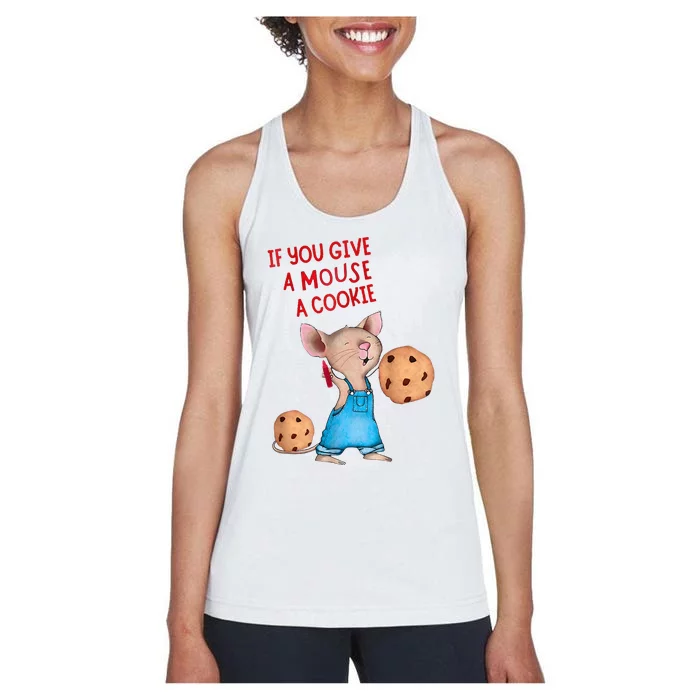 If You Give A Mouse A Cookie Costume Halloween Women's Racerback Tank