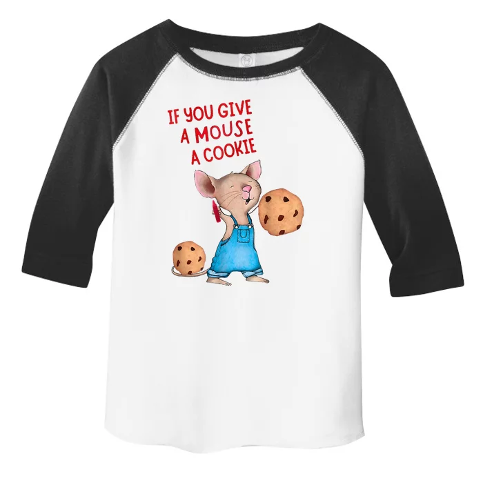 If You Give A Mouse A Cookie Costume Halloween Toddler Fine Jersey T-Shirt