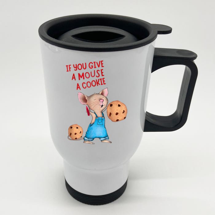 If You Give A Mouse A Cookie Costume Halloween Front & Back Stainless Steel Travel Mug