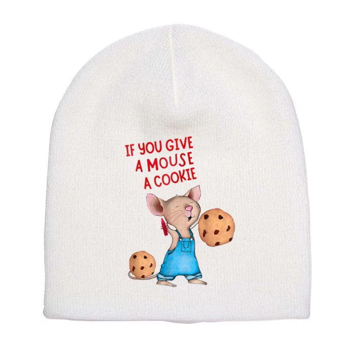 If You Give A Mouse A Cookie Costume Halloween Short Acrylic Beanie