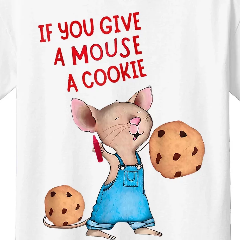 If You Give A Mouse A Cookie Costume Halloween Kids T-Shirt