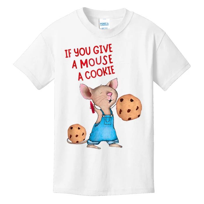 If You Give A Mouse A Cookie Costume Halloween Kids T-Shirt