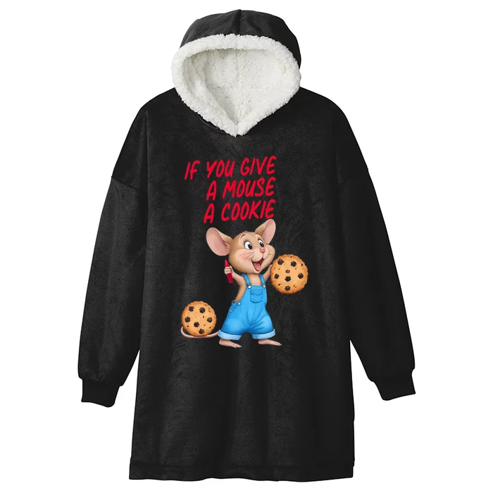 If You Give A Mouse A Cookie Costume Halloween Hooded Wearable Blanket